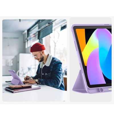 11. Etui Etui Tech-Protect SmartCase Pen na Lenovo Idea Tab 11.0 TB-336 - fioletowe