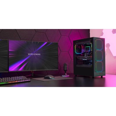 3. TACENS MARS MC-NEBULA 4x120mm ARGB ATX- obudowa