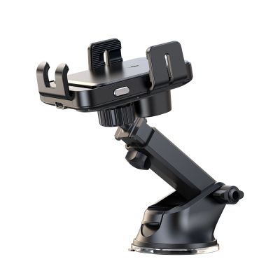 2. Uchwyt Joyroom JR-ZS219 elektryczny z ładowarką indukcyjną 15W na deskę rozdzielczą - czarny