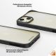 4. Etui PanzerGlass ClearCase na iPhone 15 Plus / 14 Plus z certyfikatem Military Grade - przezroczysto-czarne