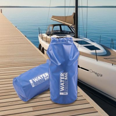 10. TORBA PLECAK WOREK WODOSZCZELNY 30L GRANATOWY