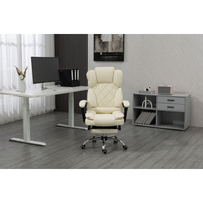 3. Activejet Fotel biurowy YK7416 beżowy