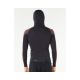 6. Lycra RIP CURL Search Upf Perf L/S Hood turkusowy