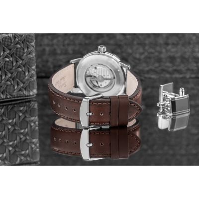 7. Zegarek Męski ZEPPELIN New Captain's Line Automatic 8662-5 + BOX