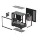 22. DeepCool CG380 3F Midi Tower Czarny