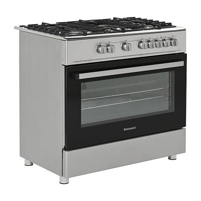 2. Kuchnia gazowo elektryczna Ravanson KWGE-K90A Cheff (inox)