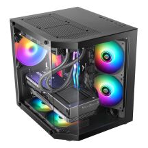 TACENS MARS MC-3TLITE 1X120 FRGB FAN mATX- obudowa