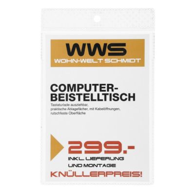 2. Durable 229719 plastikowa koszulka na dokumenty 105 x 148 mm (A6) 100 szt.