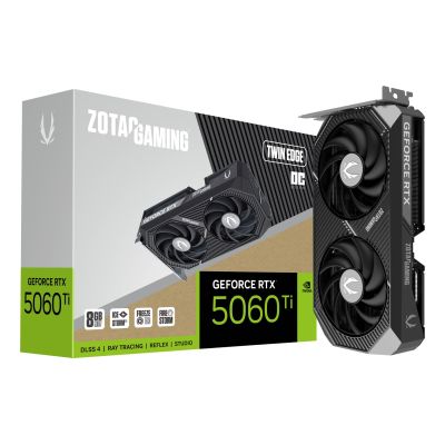 16. Karta graficzna ZOTAC GAMING GeForce RTX 5060 Ti Twin Edge OC 8GB