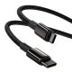 7. Kabel Baseus CATWJ-01 USB-C - USB-C PD QC 100W 5A 1m - czarny