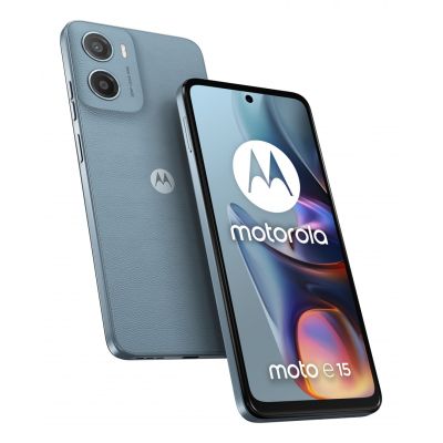 11. Smartfon Motorola Moto E15 2/64GB Misty Blue