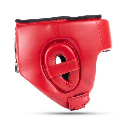 3. Kask Bokserski Turniejowy CZERWONY