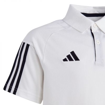 4. Koszulka dla dzieci adidas Tiro 23 Competition Cotton biała IC4576