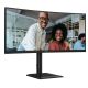 5. AOC CU34E4C monitor komputerowy 86,4 cm (34") 3440 x 1440 px Czarny