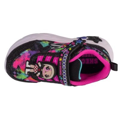 3. Skechers Snuggle Sneaks - Skech Squad 302214N-BKMT Czarne 23