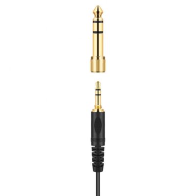 2. Sennheiser HD 25 PLUS - Słuchawki profesjonalne, zamknięte, przewód prosty i spiralny, dodatkowe poduszki welurowe, pokrowiec