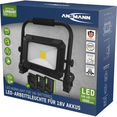 2. Ansmann FL50W Czarny LED 50 W