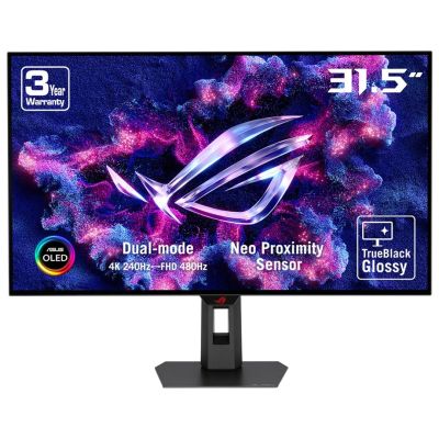 19. MONITOR ASUS 31.5" XG32UCWMG ROG 4K OLED 240 Hz