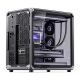 53. Jonsbo X400 Pro PC-Gehäuse, Midi-Tower, ATX, Tempered Glass - grau