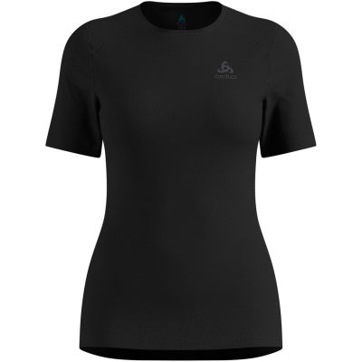 3. Koszulka damska Odlo BL TOP crew neck s/s ACTIVE WARM ECO roz. S Czarna