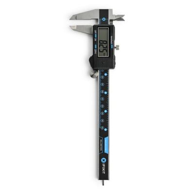 6. Cyfrowa suwmiarka iFixit w kolorze niebieskim z ekranem LCD