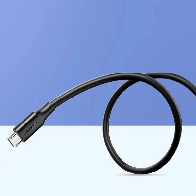 8. Kabel Ugreen US289 60135 micro USB / USB-A 0.5m - czarny