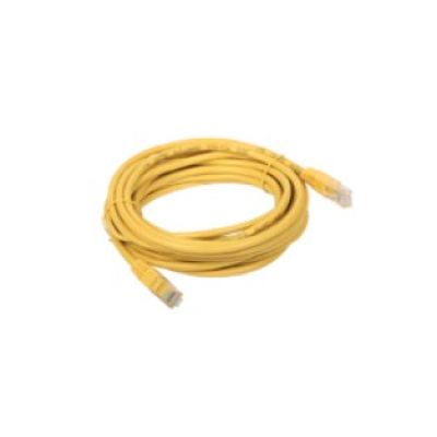 Patchcord UTP A-LAN KKU5ZOL0.5 (RJ45 - RJ45 ; 0,50m; UTP; kat. 5e; kolor żółty)