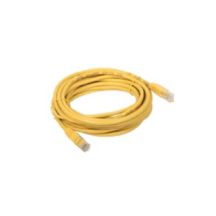 Patchcord UTP A-LAN KKU5ZOL0.5 (RJ45 - RJ45 ; 0,50m; UTP; kat. 5e; kolor żółty)