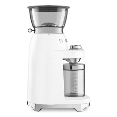 18. Smeg CGF03WHEU młynek do kawy 150 W Biały