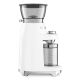 18. Smeg CGF03WHEU młynek do kawy 150 W Biały