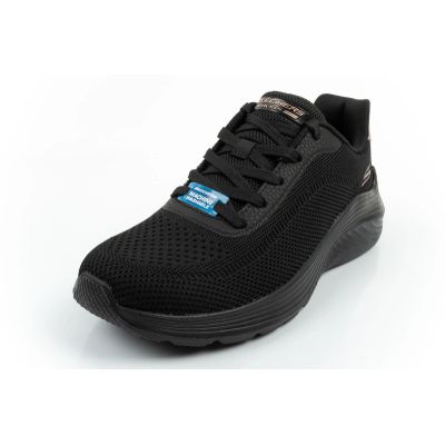 3. Skechers buty damskie sportowe Bobs Squad Waves czarne lekkie modne