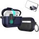 4. Etui Tech-Protect Slim Hook na AirPods Pro 3 - granatowe