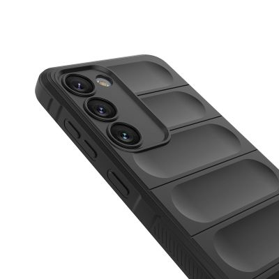 5. Magic Shield Case etui do Samsung Galaxy S23+ elastyczny pancerny pokrowiec niebieskie
