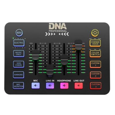 DNA SC ONE - Mikser analogowy, efekt zmiany głosu, wbudowane efekty dźwiękowe