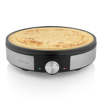 6. Tristar BP-2638 urządzenie do smażenia naleśników 1 naleś. 1200 W Czarny, Stal nierdzewna