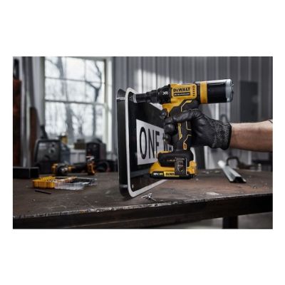8. DeWALT DCF403NT-XJ narzędzie do nitów mechanicznych Czarny, Żółty 2.4,3.2,4,4.8 mm 10000 kN