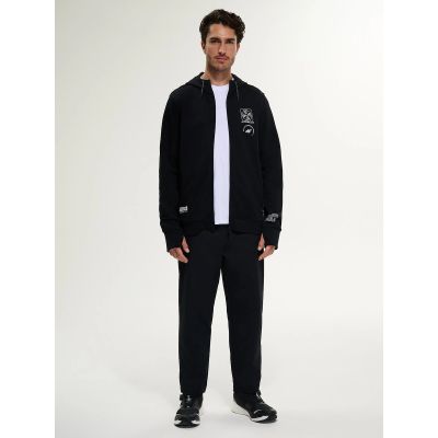 3. Bluza dresowa relaxed z kapturem męska 4F 4FRSS26TSWSM2923-20S