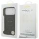 8. Etui Guess Saffiano Classic Logo MagSafe na iPhone 17 Pro Max / 18 Pro Max - czarne
