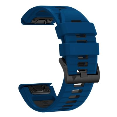 3. Pasek Tech-Protect Iconband Pro na Garmin Fenix 5X / 5X Plus / 6X / 6X Pro / 7X / 8 / 8 Pro / 9 / 9 Pro (47 mm) - granatowo-czarny