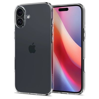2. Etui Spigen Liquid Crystal na iPhone 16 - przezroczyste