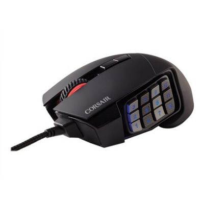 10. Mysz Corsair SCIMITAR ELITE MOBA/MMO RGB Black