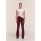 6. Spodnie damskie CASALL Sublime Folded Flare Pants kolor bordowy