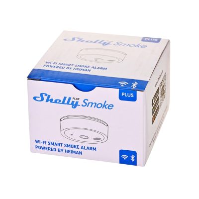 8. Czujnik dymu bezprzewodowy Shelly Plug & Play Plus Smoke