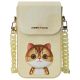 Torebka Nimmy Big Eyed Pet 2.0 Cat na telefon - zielona