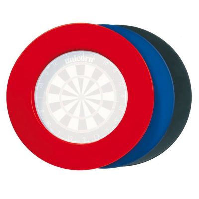 3. Osłona ochronna Unicorn Professional Heavy Duty Dartboard Surround czerwony:79374|niebieski:79375