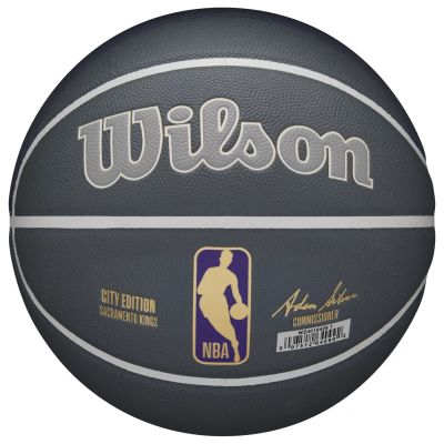 2. Wilson NBA Team City Collector Sacramento Kings Ball WZ4016426ID Szare 7