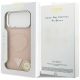 8. Etui Guess Triangle Logo MagSafe na iPhone 18 Pro Max / 17 Pro Max - różowe