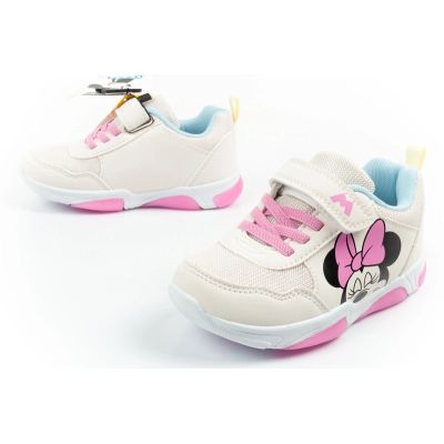 8. Leomil buty sportowe dziecięce sneakersy Myszka minnie na rzep LED
