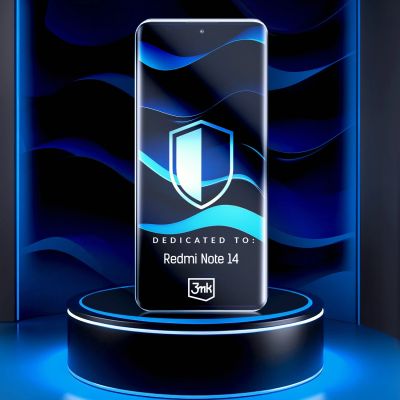 2. Szkło hybrydowe 3mk FlexibleGlass™ na Xiaomi Redmi Note 14 4G