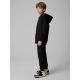5. Bluza dresowa loose z kapturem chłopięca 4F 4FJRSS26TSWSM3051-20S